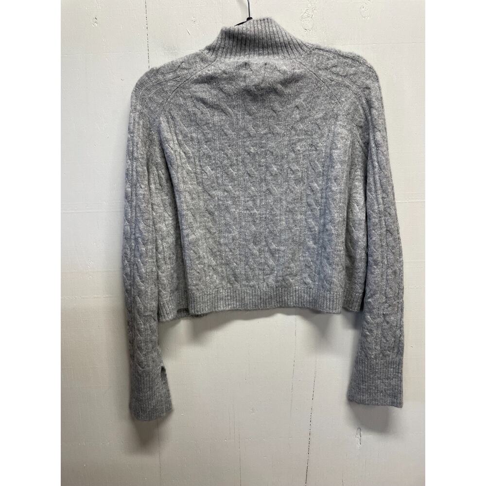Joy Lab Women's Cropped Sweater Size Small Heather Gray New With Tags - Picture 5 of 8